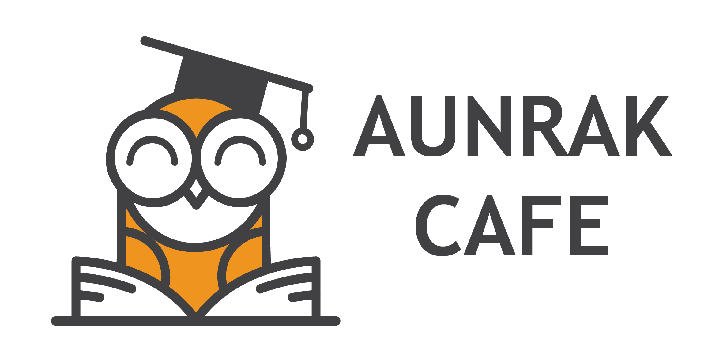 Aunrak Cafe Logo